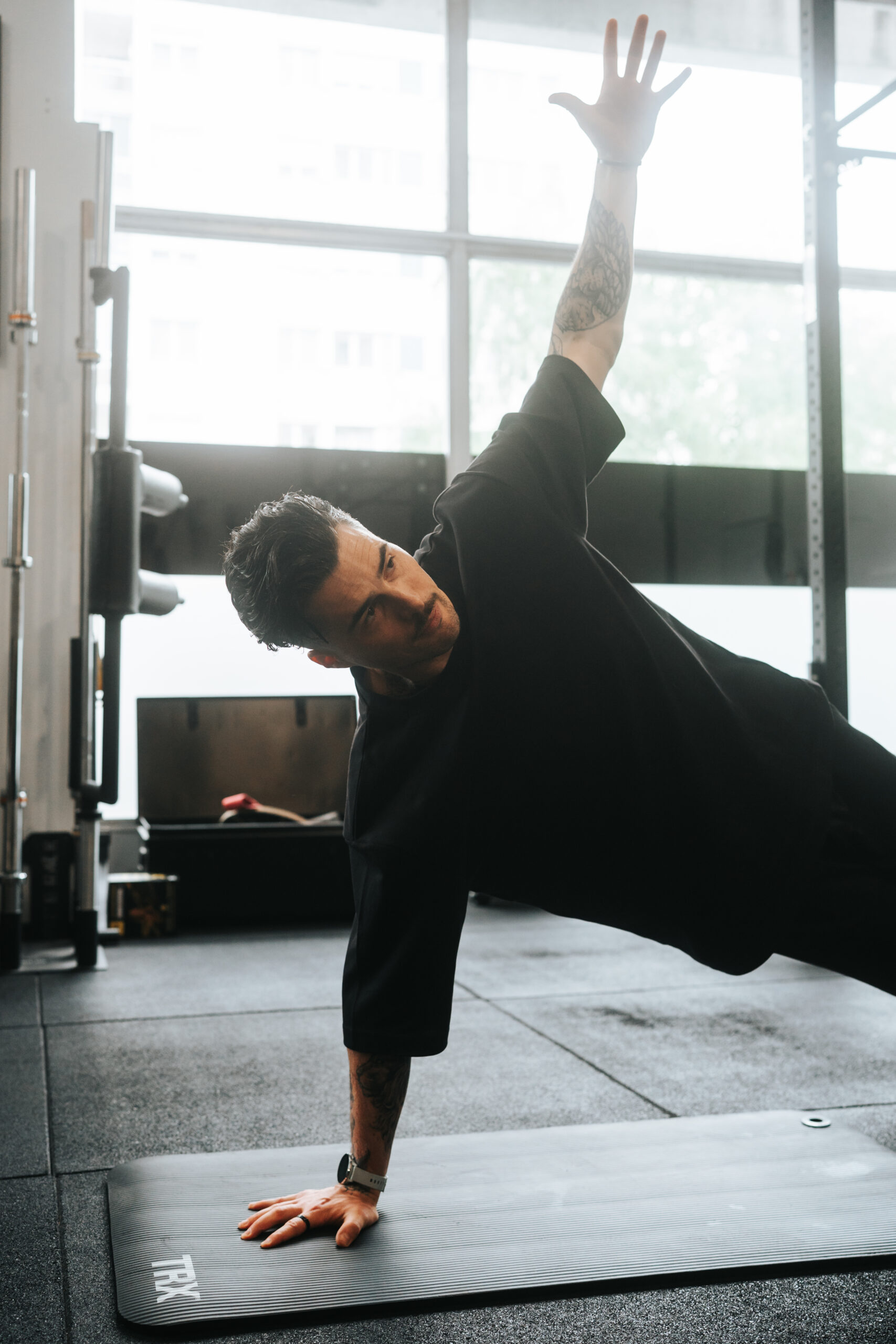 Max qui fait un exercice